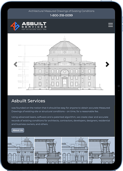 Architectural Drawings Website Design